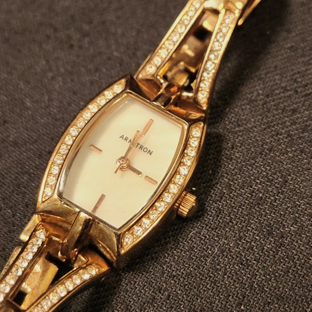 Armitron Women's Gold Tone Bracelet Watch